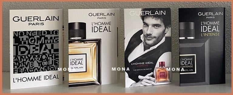 L'Homme Idéal set 4 parfum samples proefjes testers, Verzenden, Nieuw