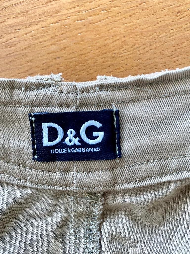 F1018 Origineel Dolce & Gabbana: maat 38=M rok beige D&G, Maat 38/40 (M), Beige, Ophalen of Verzenden, Zo goed als nieuw
