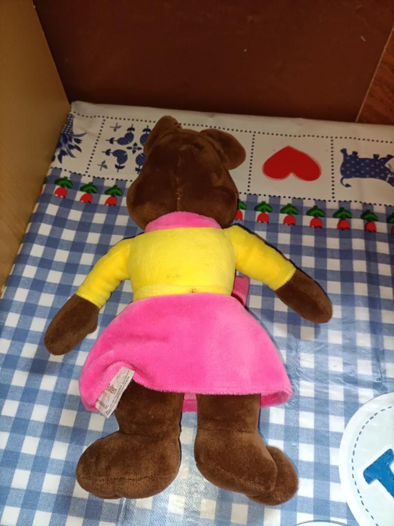 Beerze Bulten knuffel Bibi 28 cm groot, Ophalen of Verzenden, Zo goed als nieuw, Overige typen