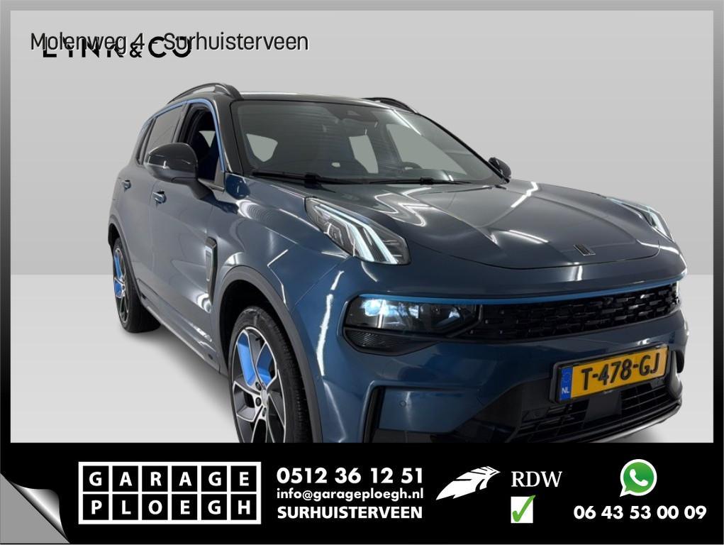 Lynk & Co 01 1.5 PHEV 262PK Adapt.Cruise Zwarte Hemel 360°, Euro 6, Blauw, 120 €/maand, Origineel Nederlands