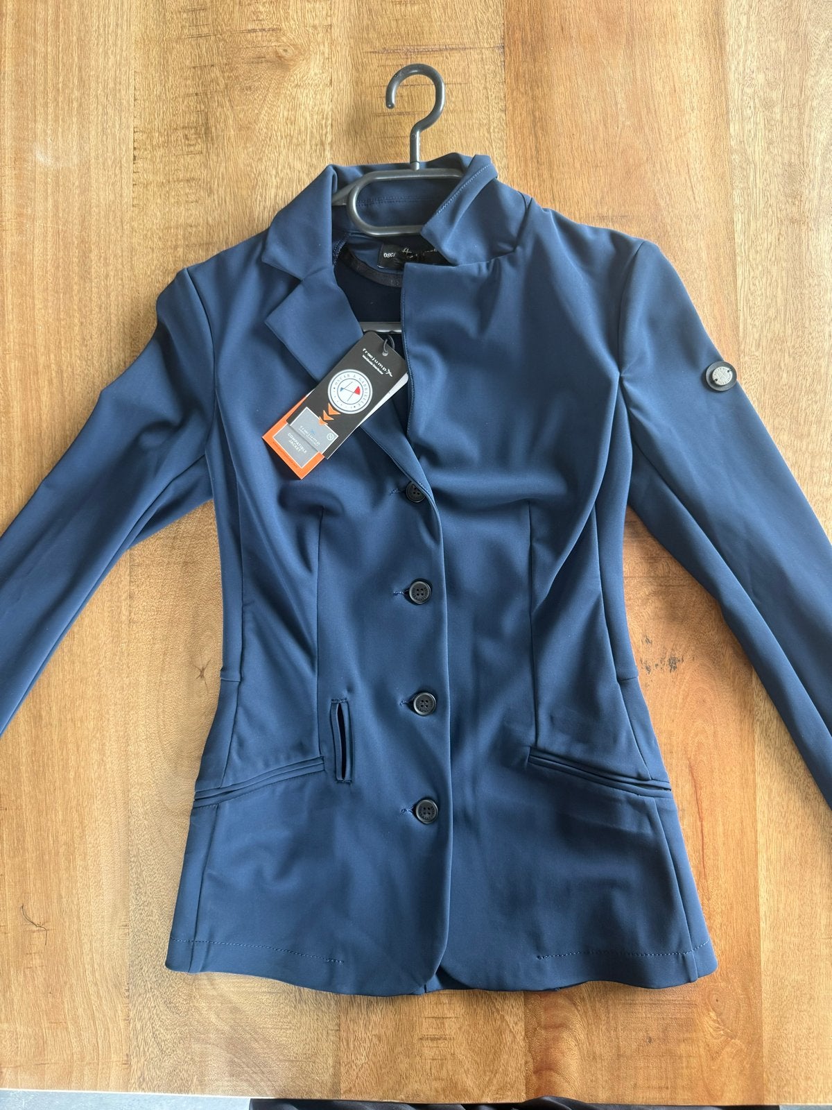 Wedstrijdjasje Freejump Oscar & Gabrielle XXS, Dieren en Toebehoren, Blauw, Ademend, Kinderen, Nieuw