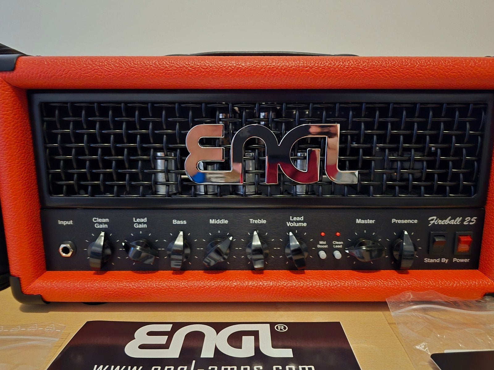 Engl Fireball 25 LTD Red, Ophalen, Zo goed als nieuw, Gitaar, Minder dan 50 watt