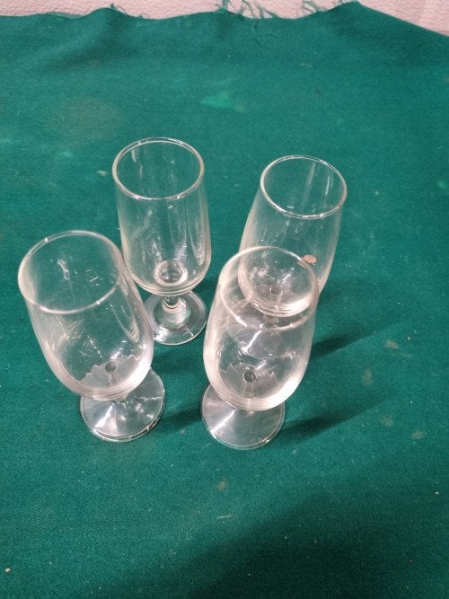 Port / sherry glas vier stuks, Ophalen of Verzenden, 'T Olde Gre-j, Info@toldegrej.nl, Endepoelstraat 20f Didam