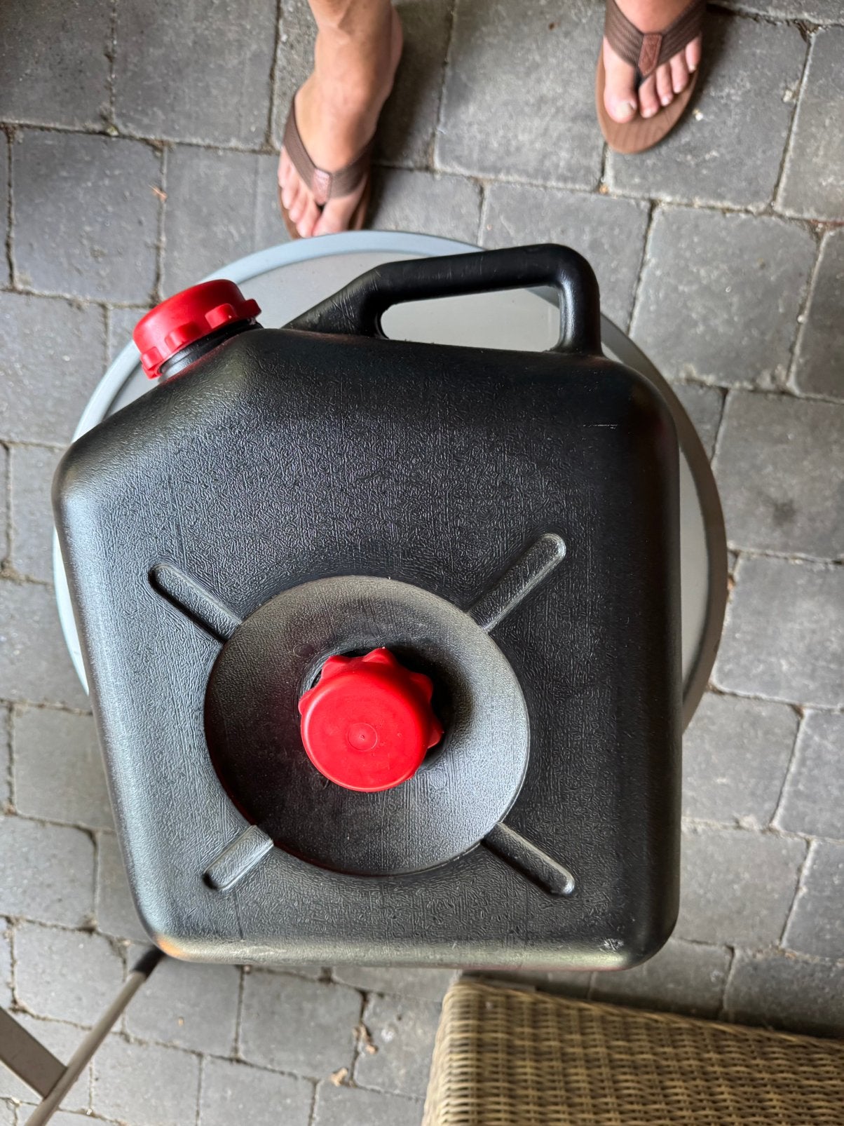 Bo camp Afval water tank, Caravans en Kamperen, Camper-accessoires, Ophalen of Verzenden, Zo goed als nieuw