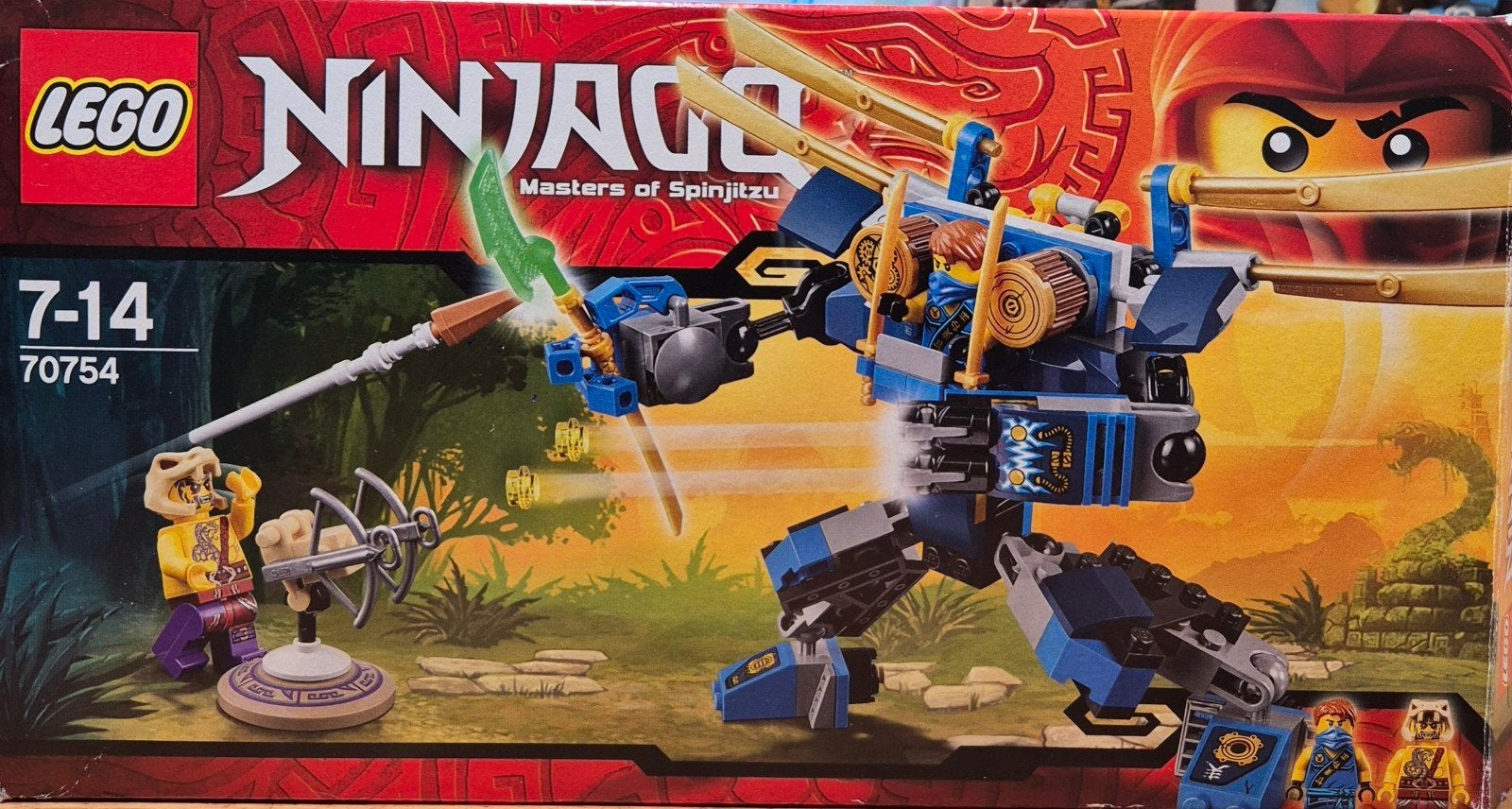 Lego Ninjago 70754 Electromech - Poppetje mist, Gebruikt, Lego, Ophalen of Verzenden, Inclusief doos