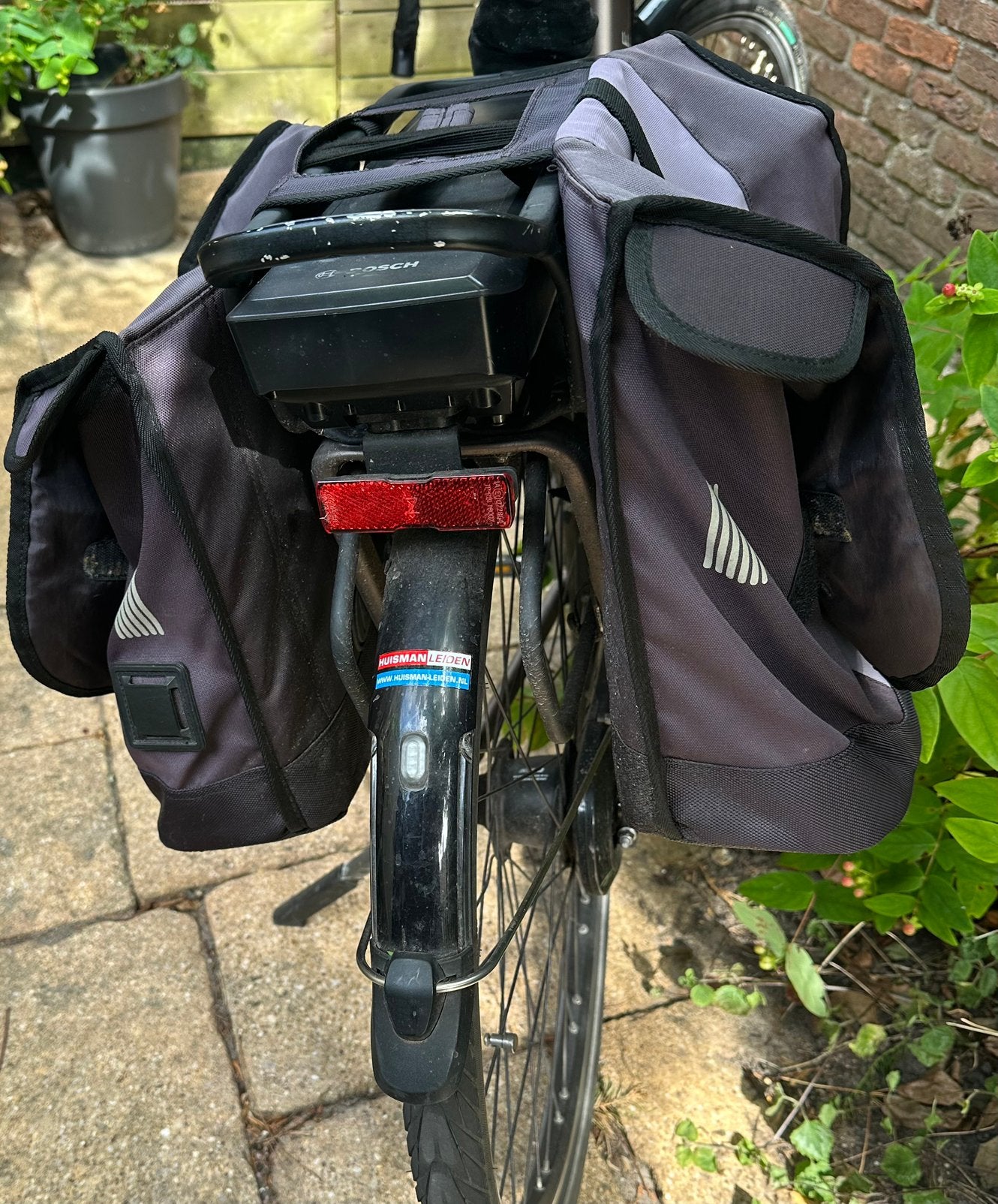 Dubbele fietstas Cordo 32 ltr, Ophalen of Verzenden, Gebruikt