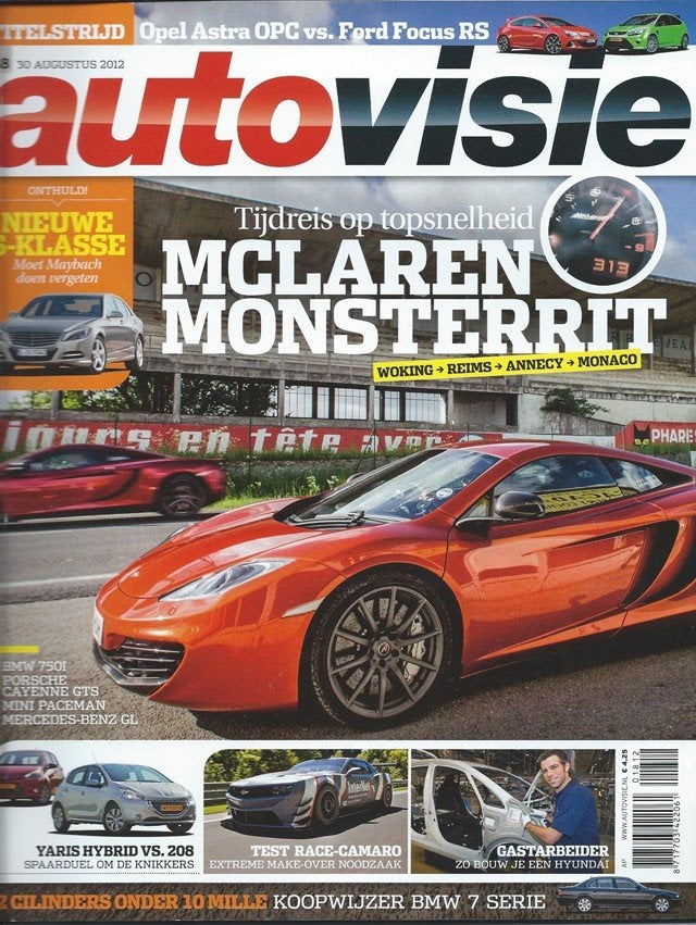 Autovisie 18 2012 : Opel Astra OPC - Ford Focus RS - Camaro, Boeken, Ophalen of Verzenden, Gelezen, Algemeen