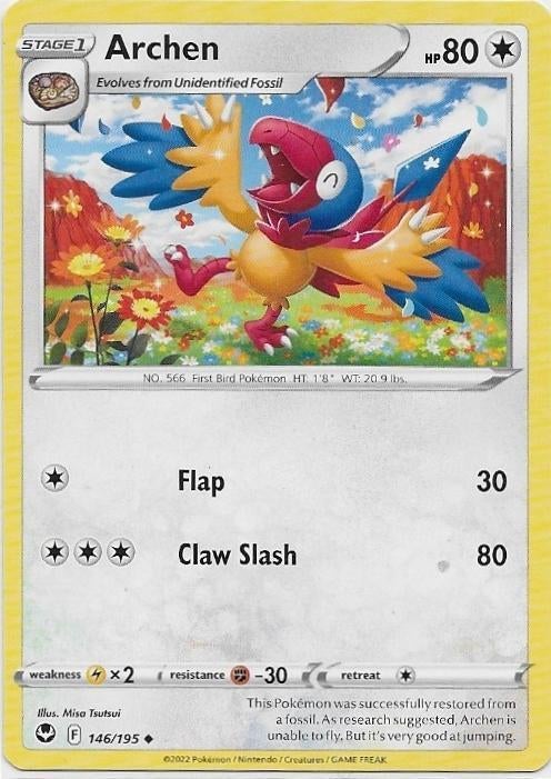 Silver Tempest,  Archen [uncommon] 146/195, Verzenden, Nieuw, Losse kaart