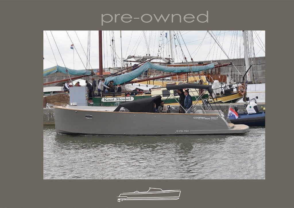 Cooper1000 - 250pk - Cooper 1000 - 2019, Watersport en Boten, 3 m, 10 m, Tender, Gebruikt