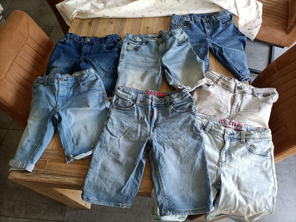 Te koop: 7 korte broeken maat 146/ 152, Ophalen of Verzenden, Maat 152