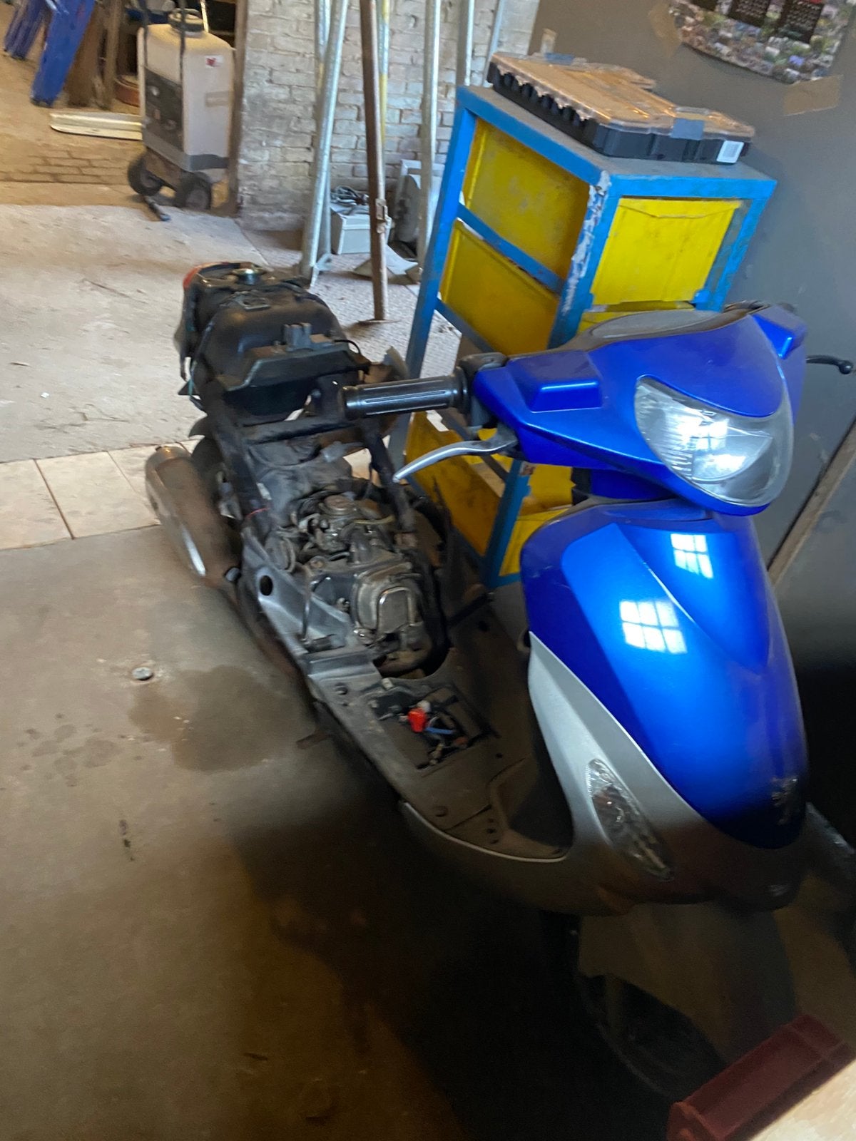 2 project scooters, Ophalen, Gebruikt, Benzine