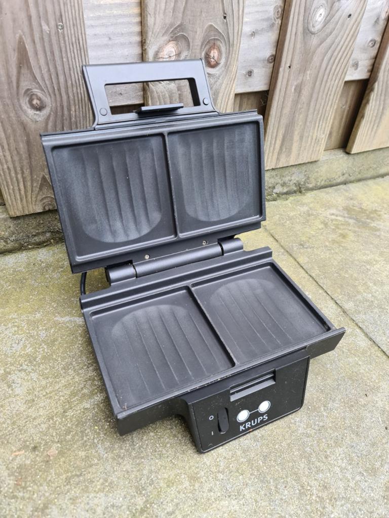 Krups tosti-ijzer, Witgoed en Apparatuur, Contactgrills, Ophalen