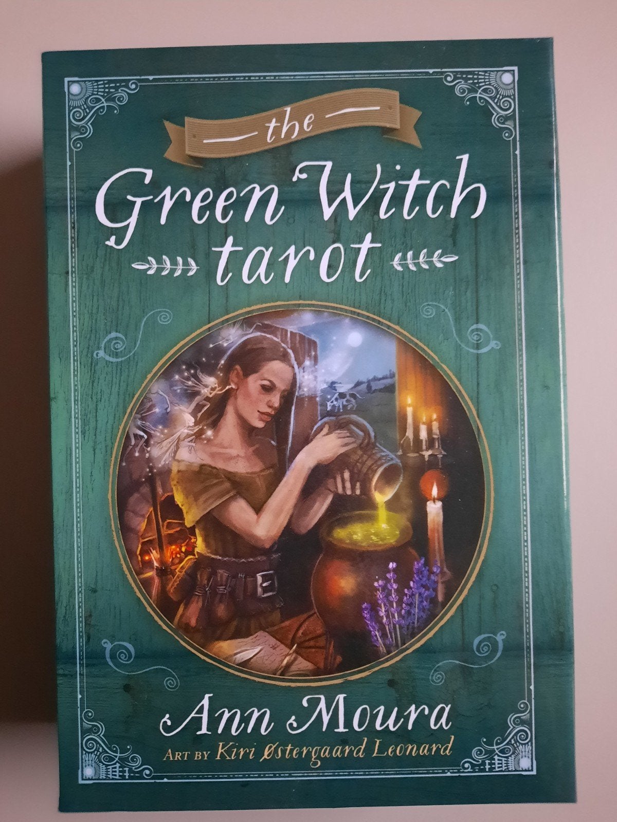 The Green Witch Tarot - Ann Moura, Tarot of Kaarten leggen, Overige typen, Ophalen of Verzenden, Zo goed als nieuw