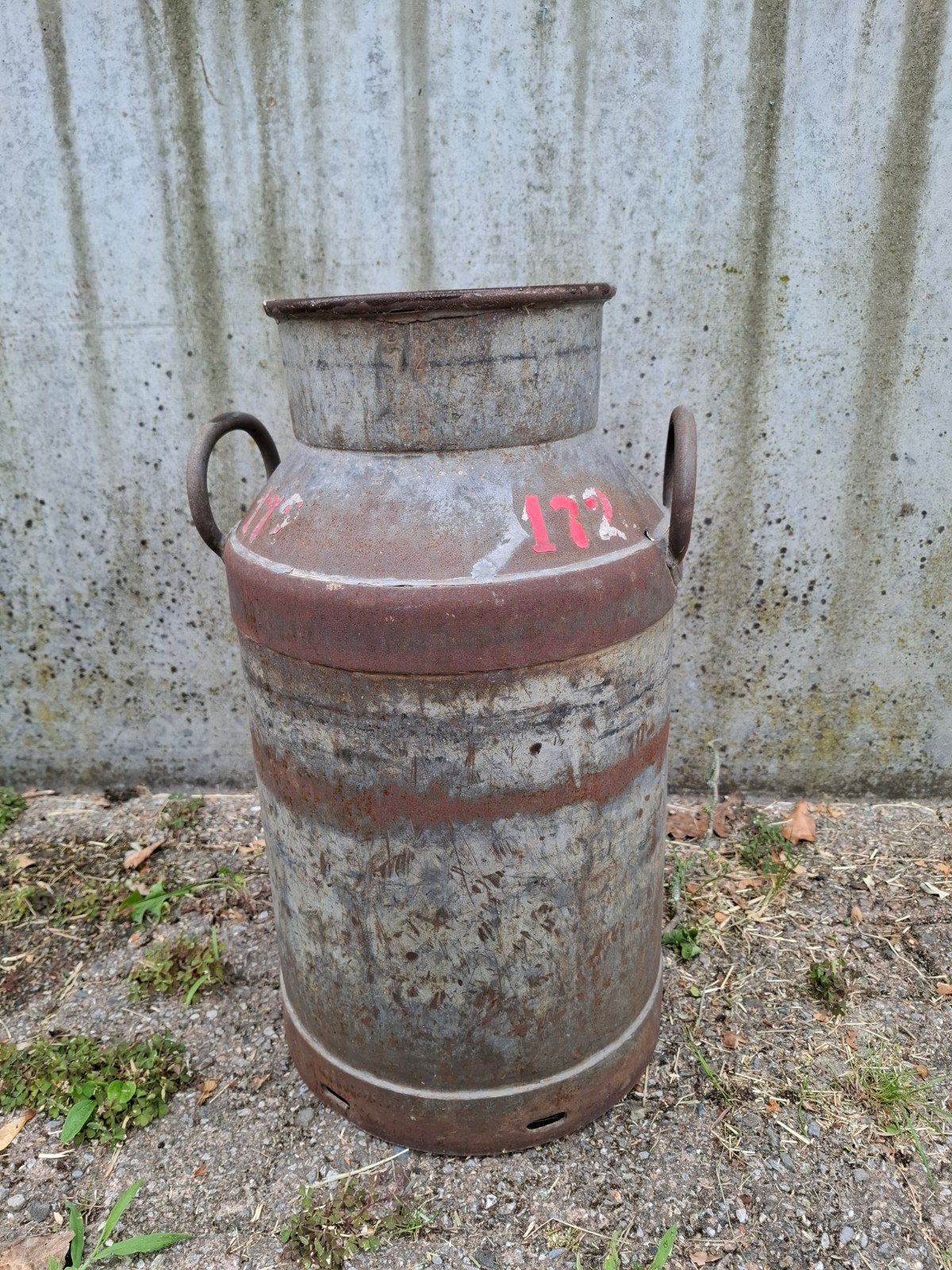 Antieke melkbus - Decoratieve vintage kan, Ophalen