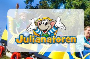 Kinderpretpark Julianatoren kaartje, Tickets en Kaartjes, Drie personen of meer, Ticket of Toegangskaart
