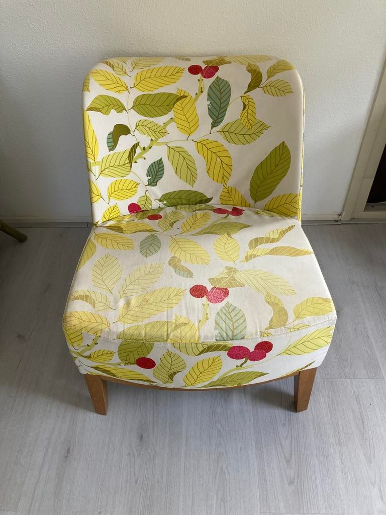 Ikea STOCKHOLM fauteuil stoel zsm ophalen, Ophalen, Minder dan 75 cm, Zo goed als nieuw, Stof