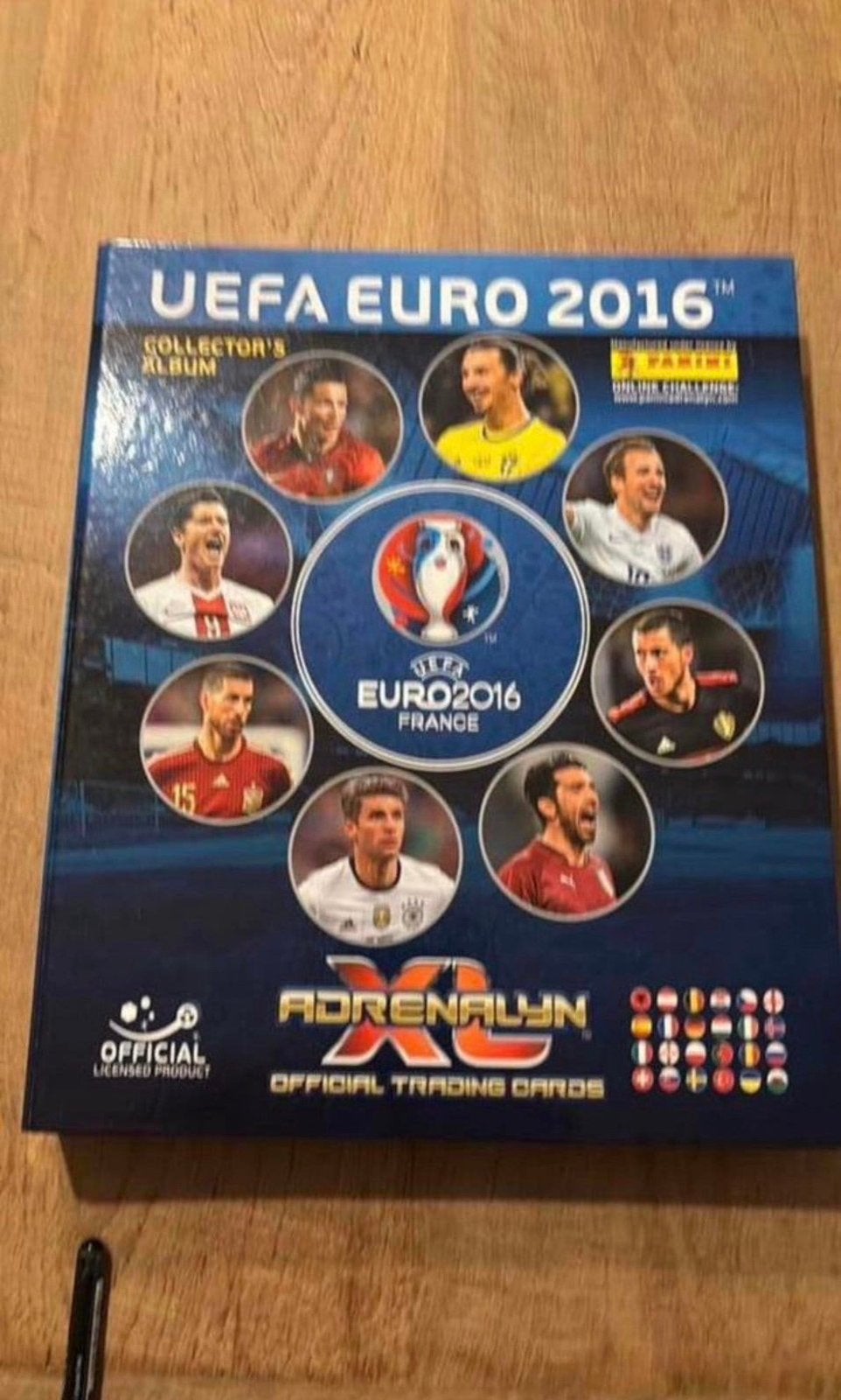 Panini adrenalyn UEFA Euro 2016 France. Hard cover, Ophalen of Verzenden, Zo goed als nieuw, Plaatje