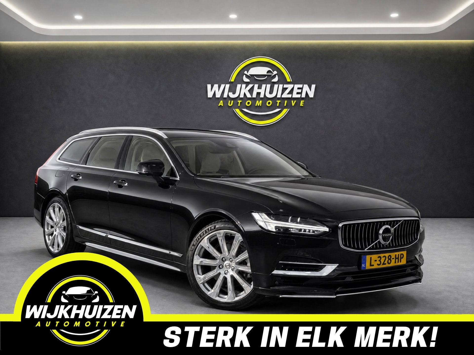 Volvo V90 2.0 T8 AWD Inscription met Panorama dak ! Leder !, Automaat, Dealer onderhouden, 4 cilinders, 1969 cc