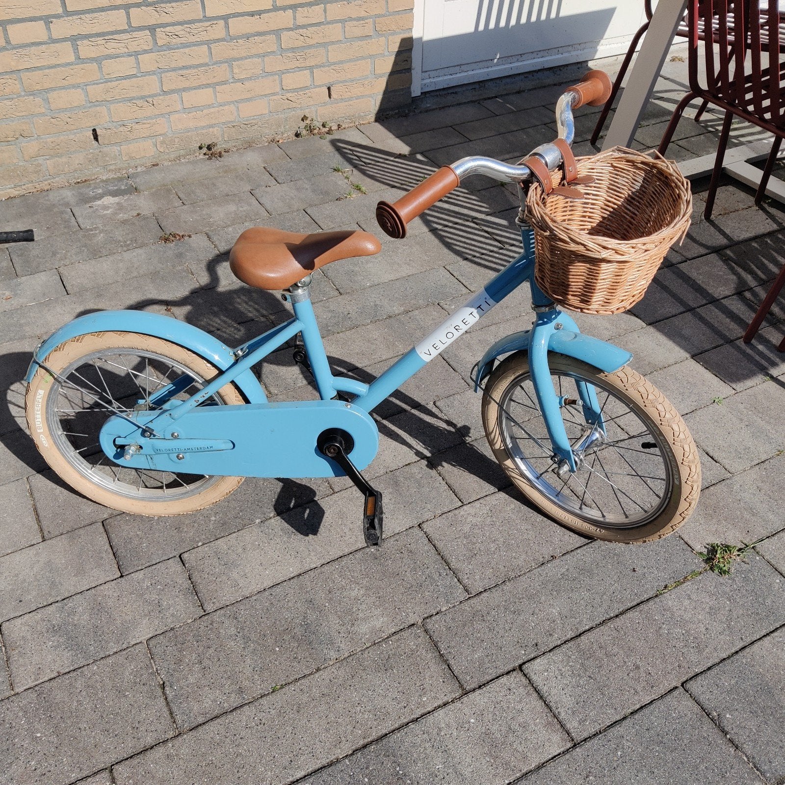 Veloretti Maxi kinderfiets voor 3-6 jarigen, Ophalen, Gebruikt, 16 tot 20 inch, Zijwieltjes