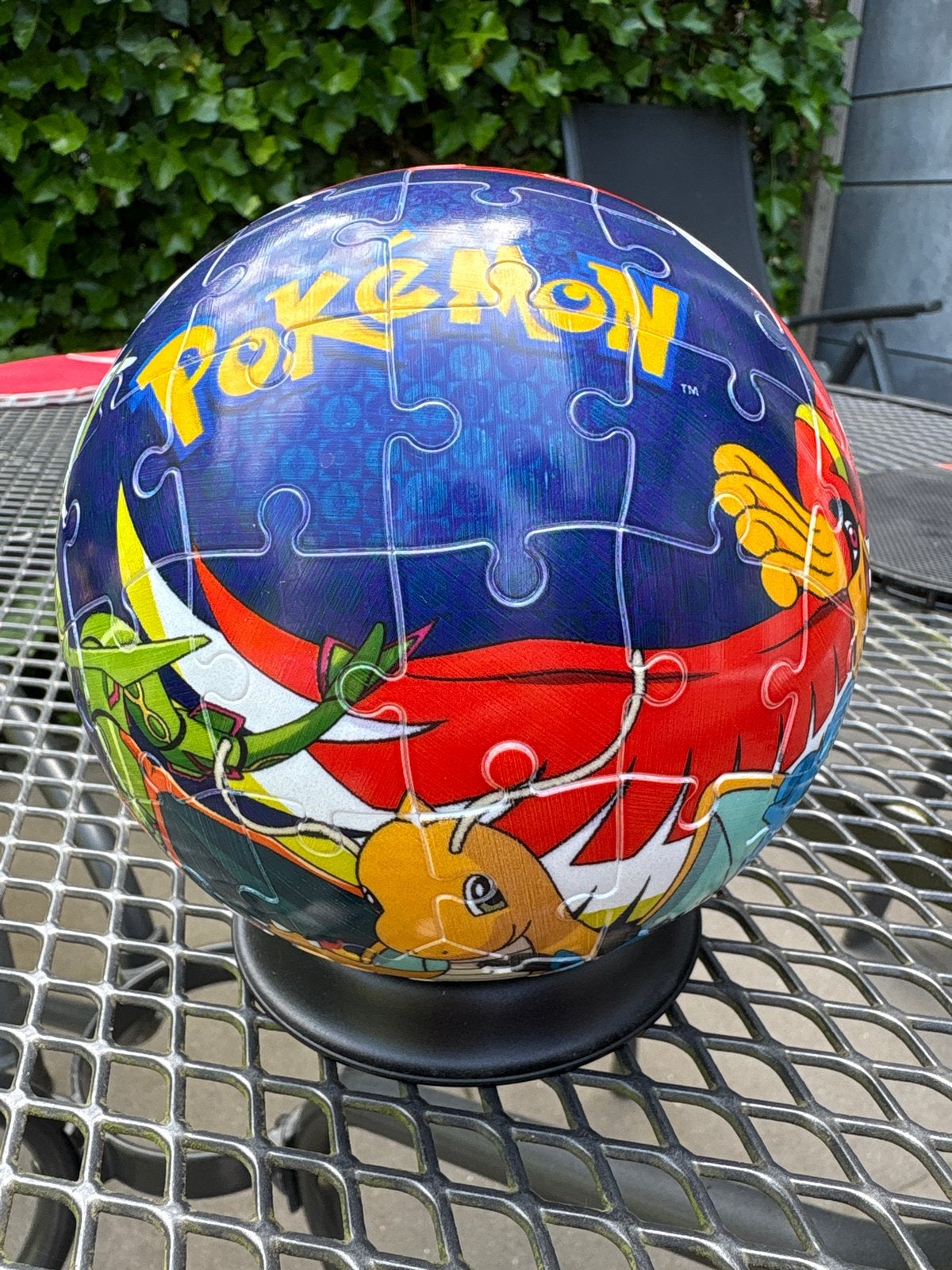 Pokémon 3D Puzzelbal - Ravensburger, Ophalen of Verzenden, Minder dan 500 stukjes, Zo goed als nieuw, Rubik's of 3D-puzzel