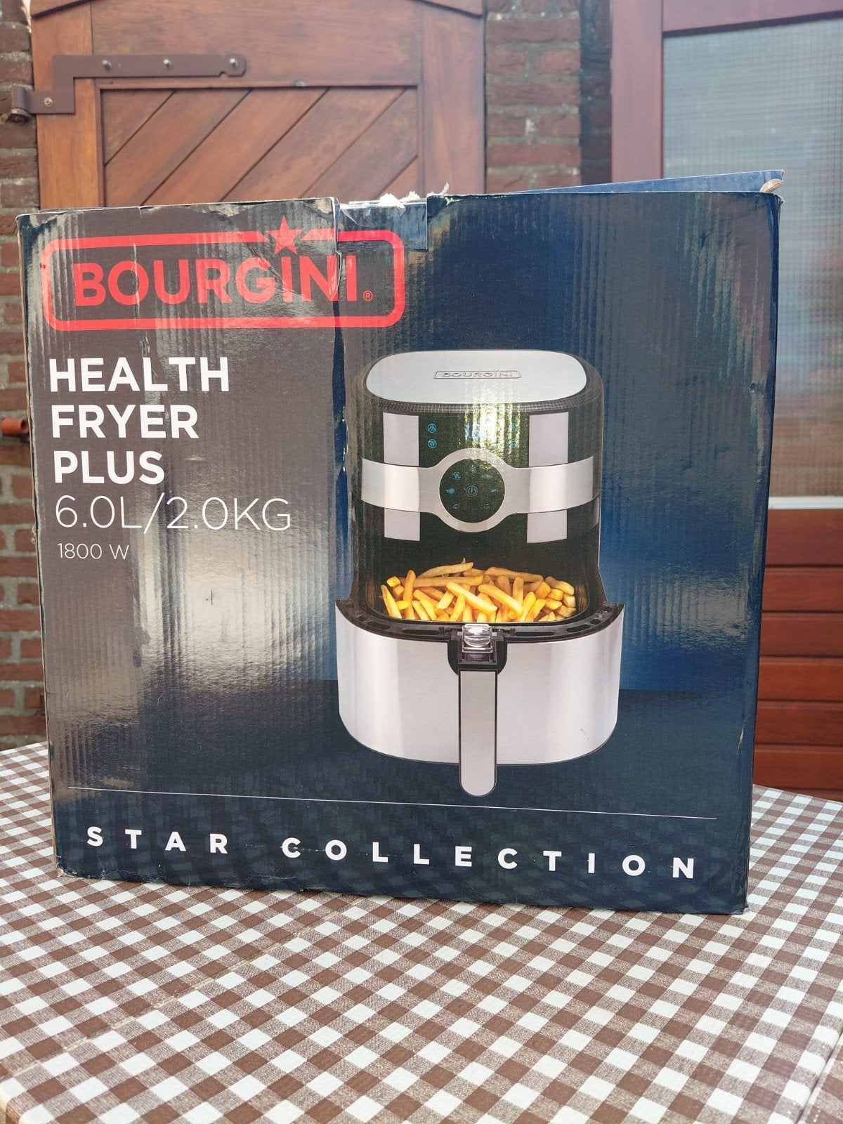 Bourgini Health Fryer Plus 6.0L/2.0KG 1800W - Nieuw, Ophalen of Verzenden, Nieuw