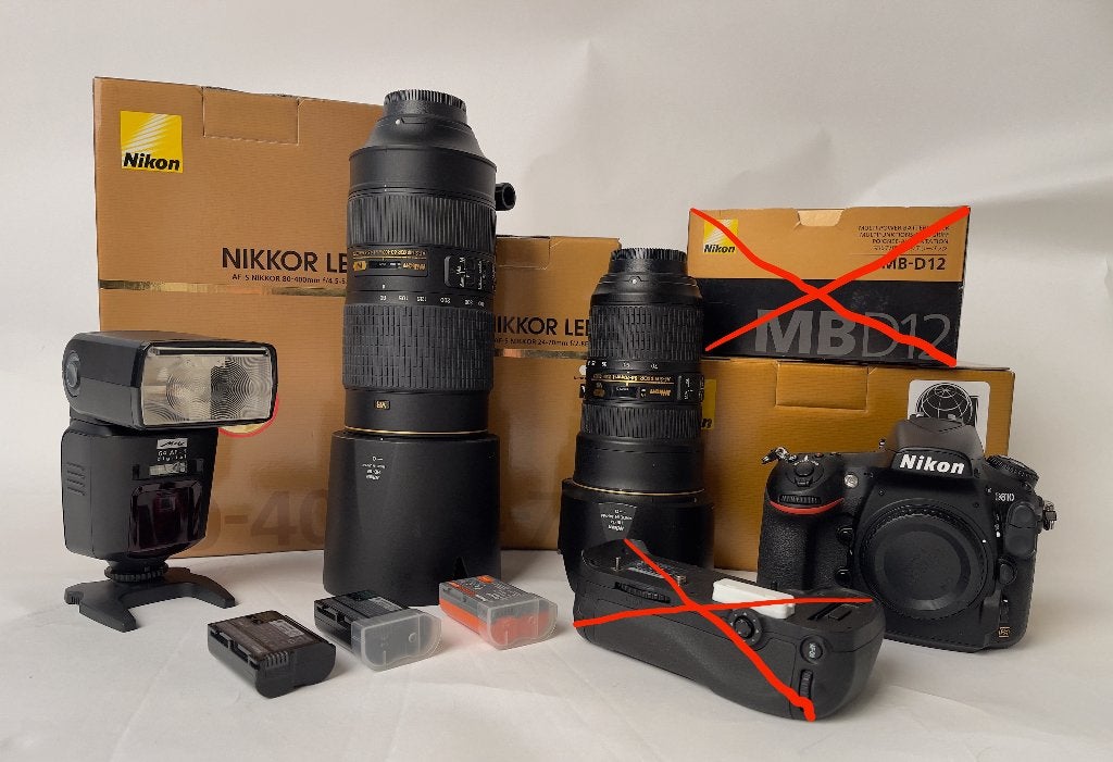 NIKON D810 | 80-400mm | 24-70mm | Metz 64 | 5.500 Clicks, Spiegelreflex, Screenprotector, 36 megapixels, Nieuw