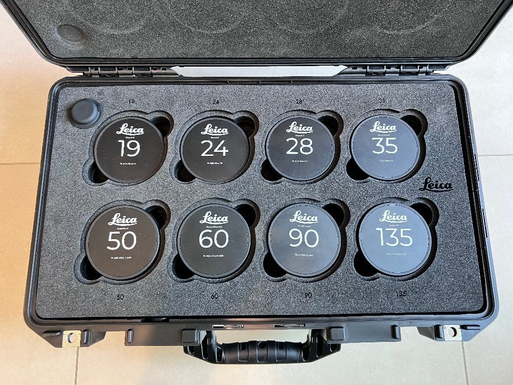 Leica R Cine-Mod Lens Set (9 Lenses) – Carefully Matched, Audio, Tv en Foto, Fotografie | Lenzen en Objectieven, Overige typen