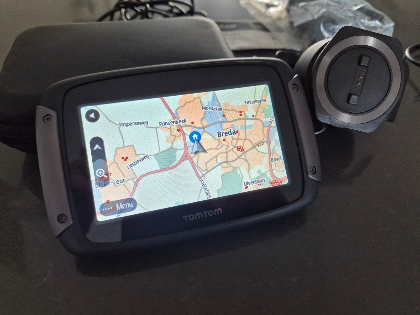 TomTom Rider 500 navigatiesysteem voor motor, Ophalen, Gebruikt