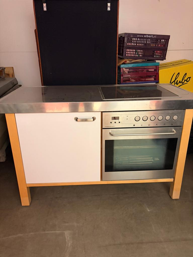 Ikea Varde keukenelement kookelement, Ophalen, 100 tot 150 cm, Zo goed als nieuw, Minder dan 100 cm