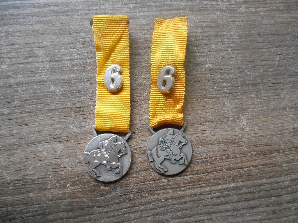 Miniatuur medaille 2 daagse mars Diekirch 5 euro per stuk, Ophalen of Verzenden, Overige materialen, Buitenland