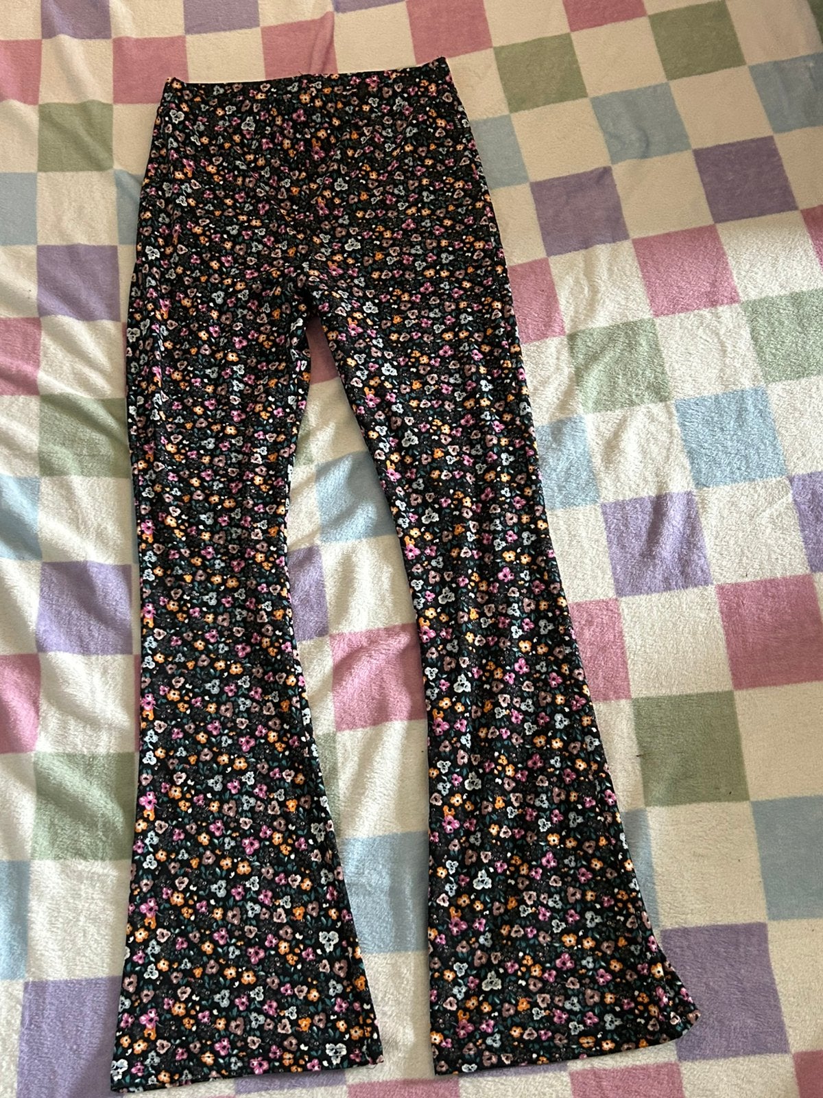 Colourful Rebel flared pants flowers, maat L, Meerkleurig, Maat 42/44 (L), Nieuw, Ophalen of Verzenden