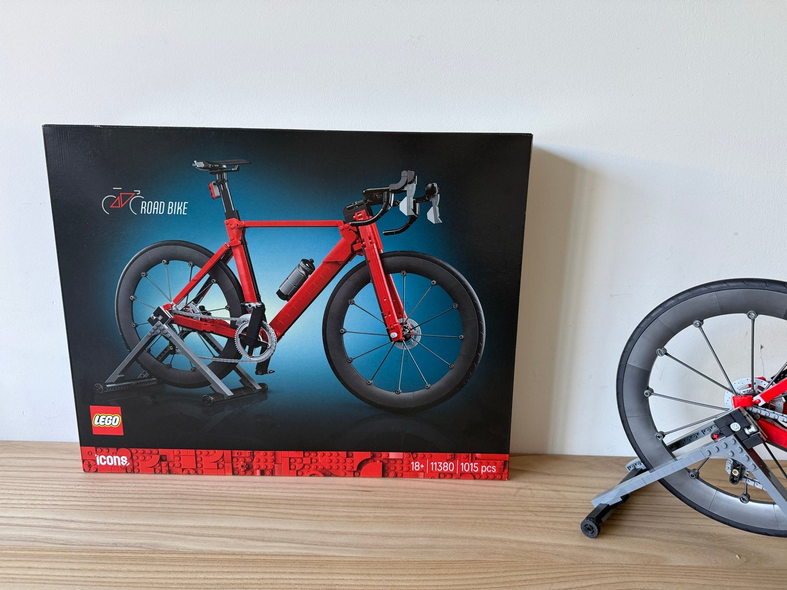 LEGO Icons Racefiets (Road Bike) 10326 - Zo goed als nieuw, Ophalen, Zo goed als nieuw, Overige merken