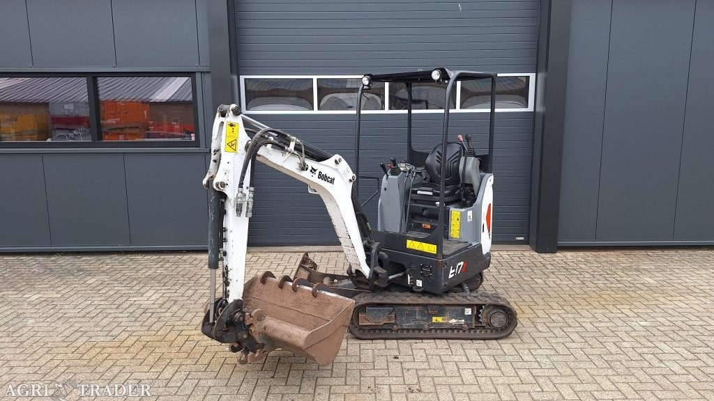 Bobcat E17 Sloop/Sorteerfunctie Hydr.snelwissel(2019), Zakelijke goederen, Machines en Bouw | Kranen en Graafmachines, Niet opgegeven