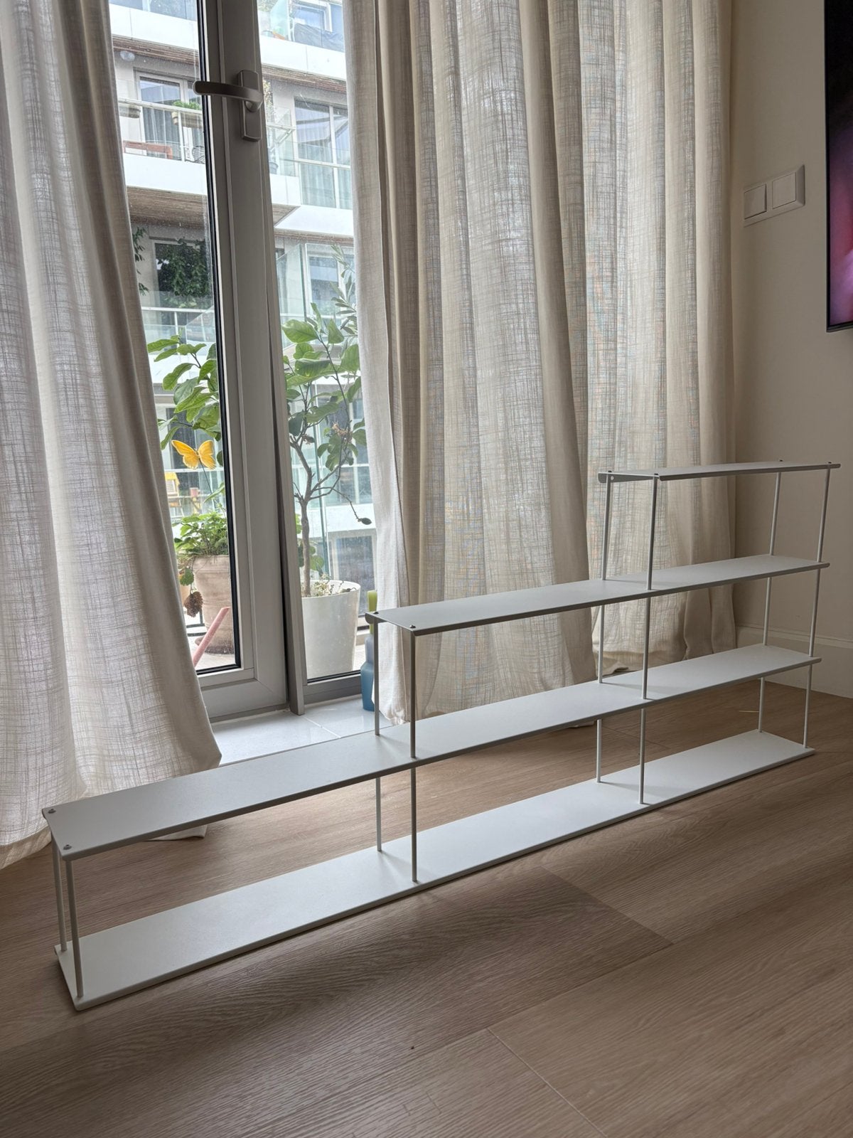 Jotex STAIRNY wandrek – wit – set van 2, Ophalen, Gebruikt, 50 tot 100 cm, Minder dan 100 cm