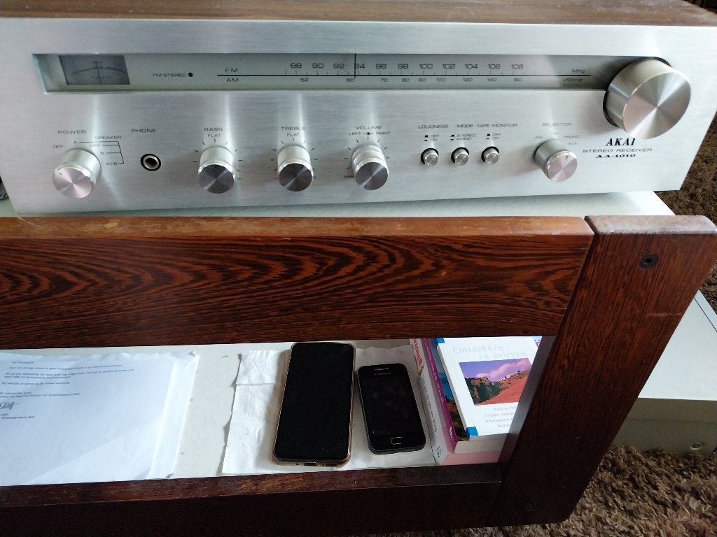 Akai aa 1010 receiver met defect, Gebruikt, Ophalen, Overige merken, Minder dan 60 watt