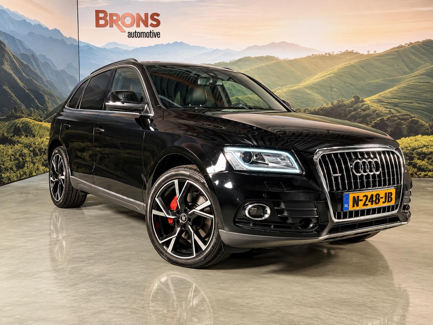Audi Q5 3.0 TFSI quattro Sport Edition 272 Pk l compleet his, Auto's, Automaat, Euro 5, Gebruikt, Zwart