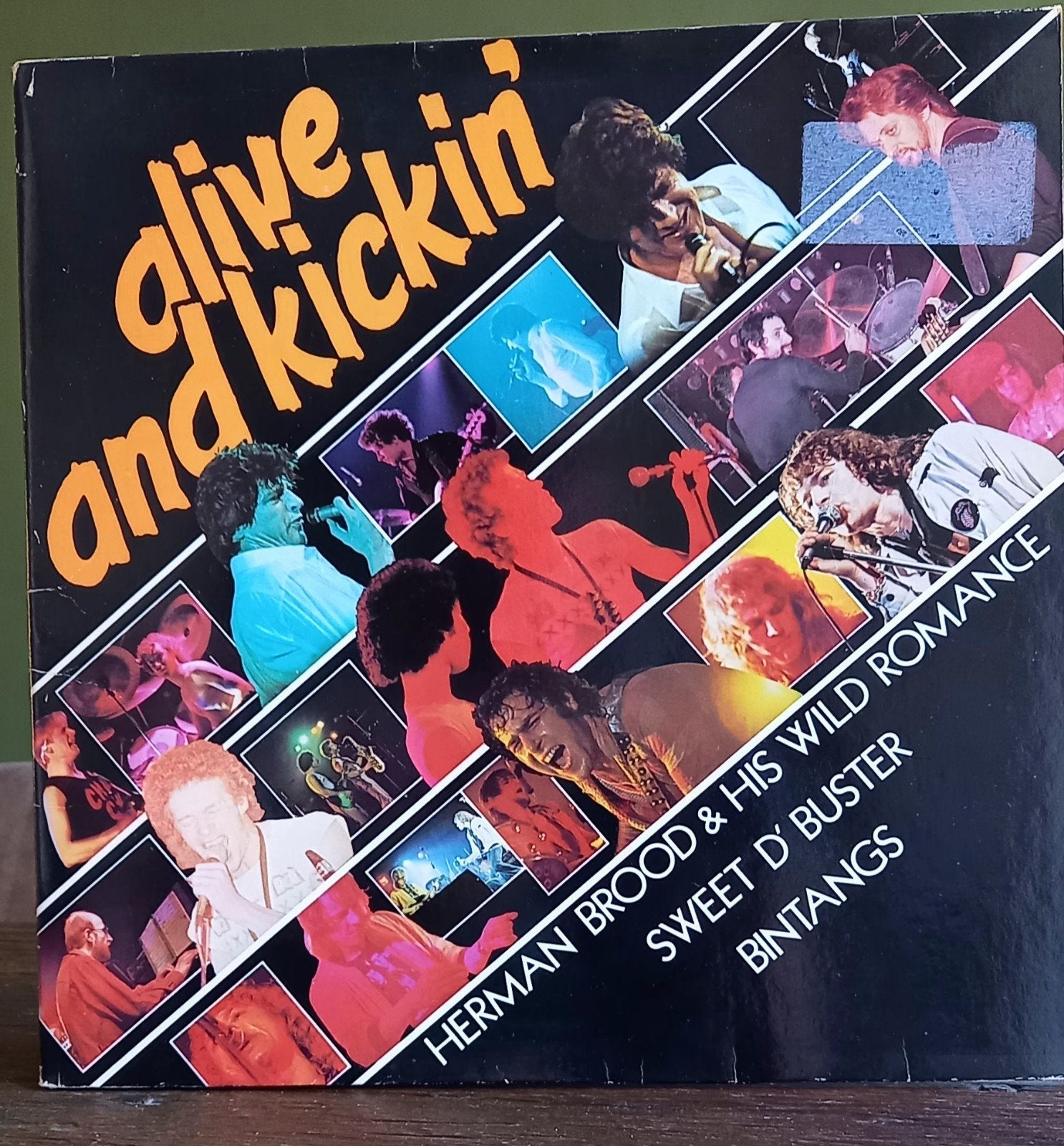 Lp vinyl: Herman Brood , Alive and kickin'   '80, Cd's en Dvd's, Vinyl | Rock, Ophalen of Verzenden, Gebruikt, 12 inch, Poprock