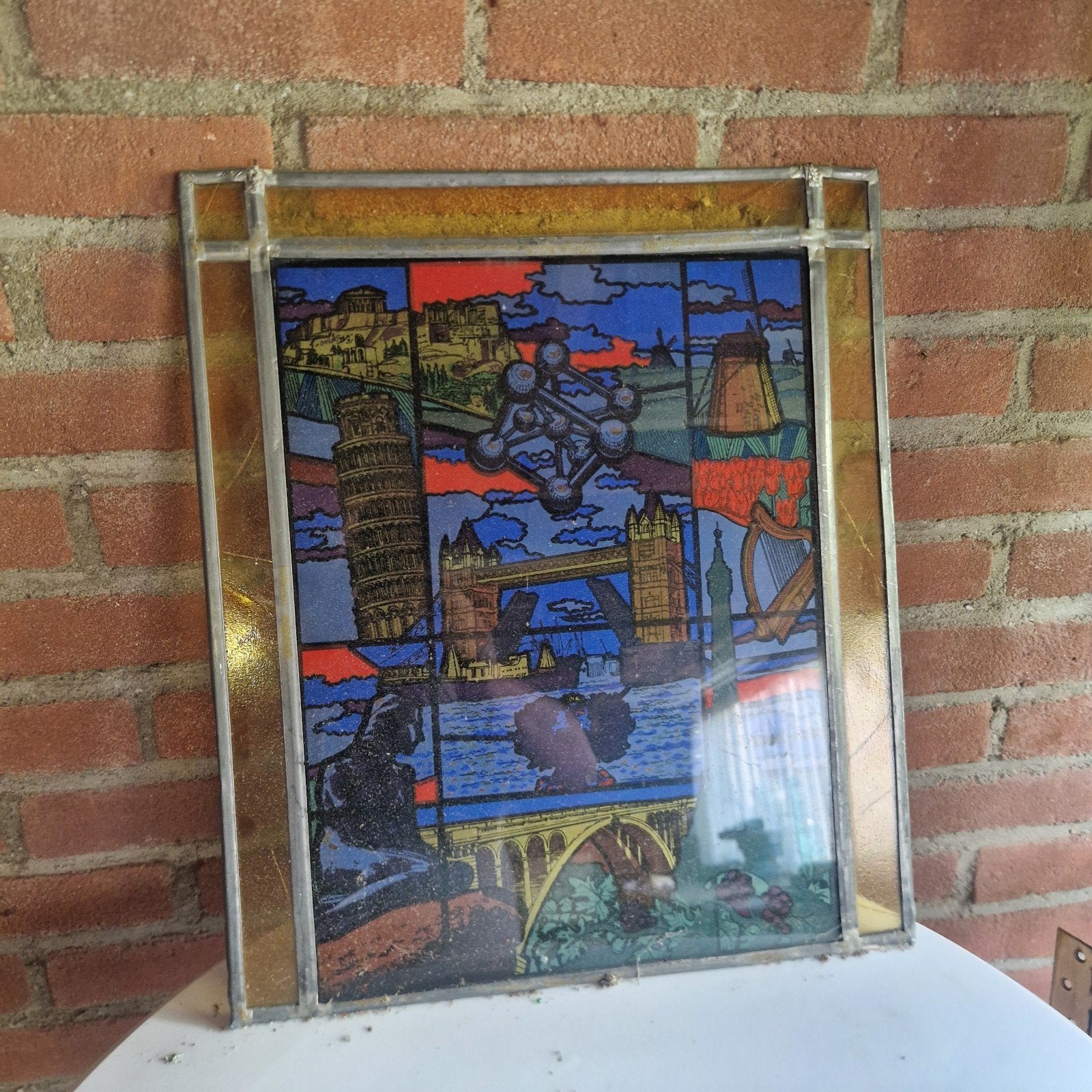 glas in lood, Ophalen