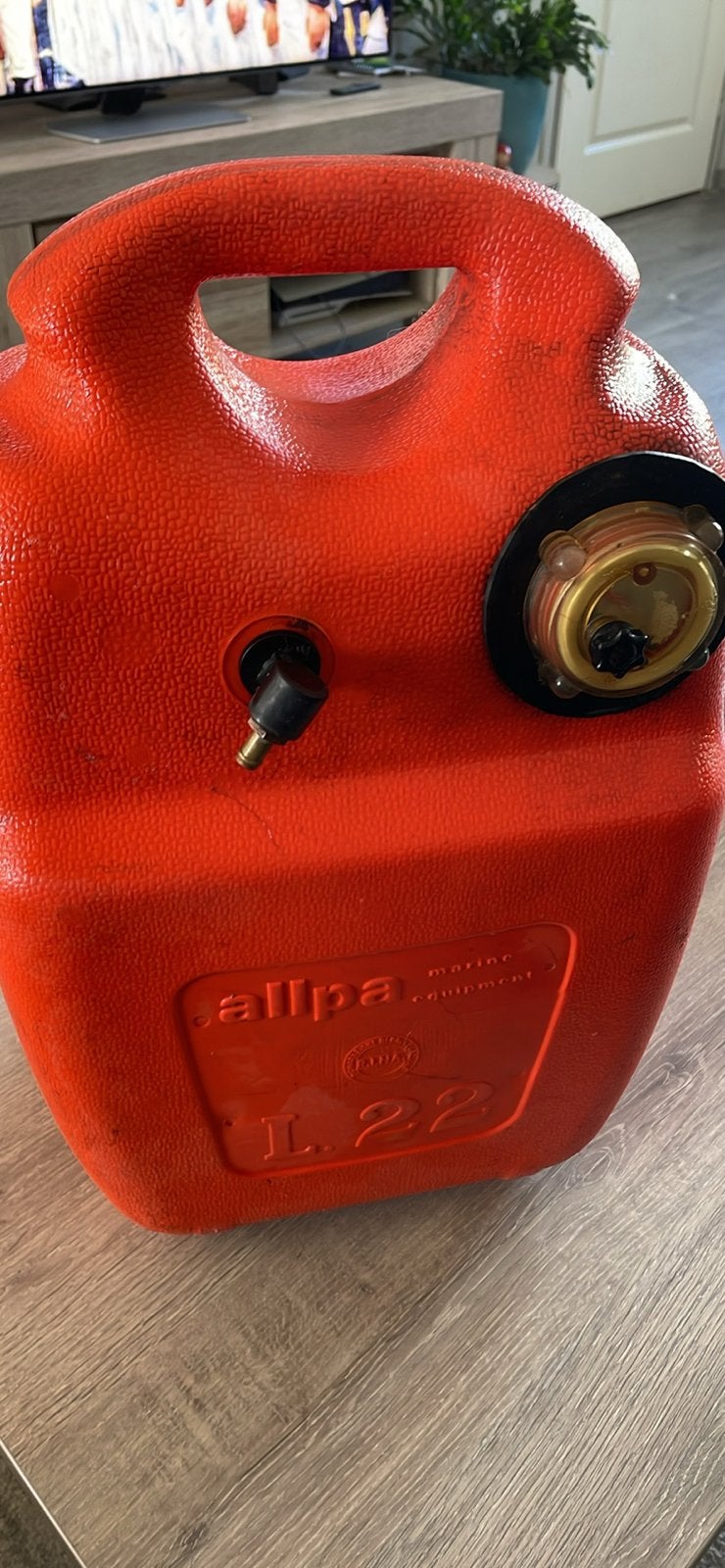 Allpa Marine Brandstoftank 22L, Ophalen, Gebruikt, Motor en Techniek