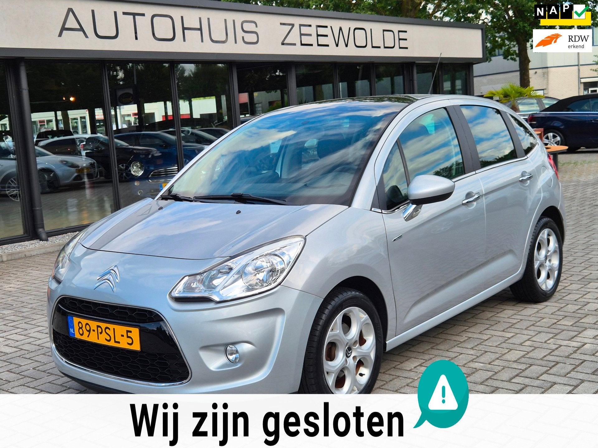 Citroen C3 1.6 VTi Exclusive I automaat I NAP!, Auto's, Citroën, Euro 5, Gebruikt, 4 cilinders, 49 €/maand