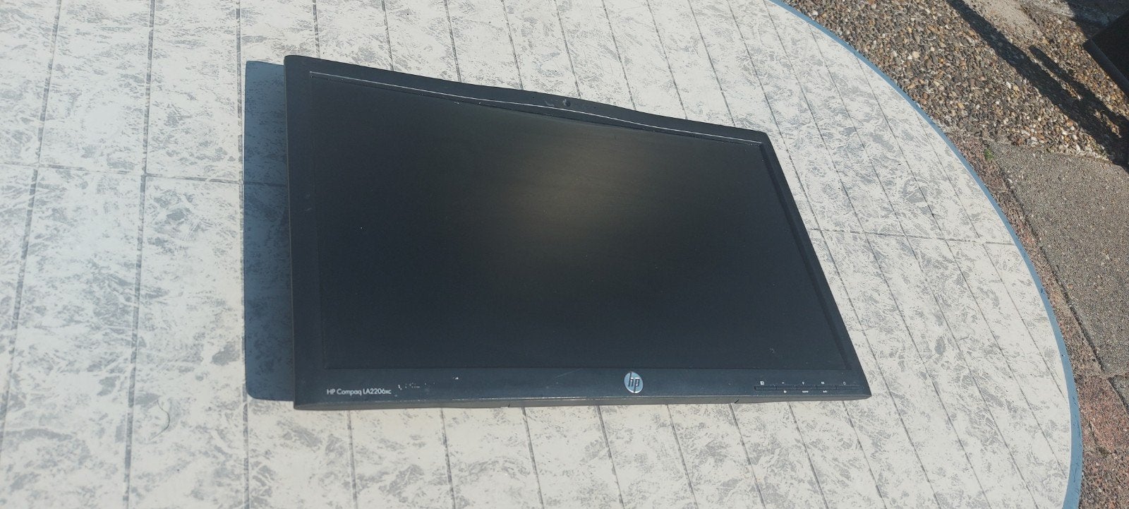 HP Compaq LA2205wg monitor - 22 inch, Computers en Software, Monitoren, Gebruikt, Full HD, Ophalen of Verzenden, HP