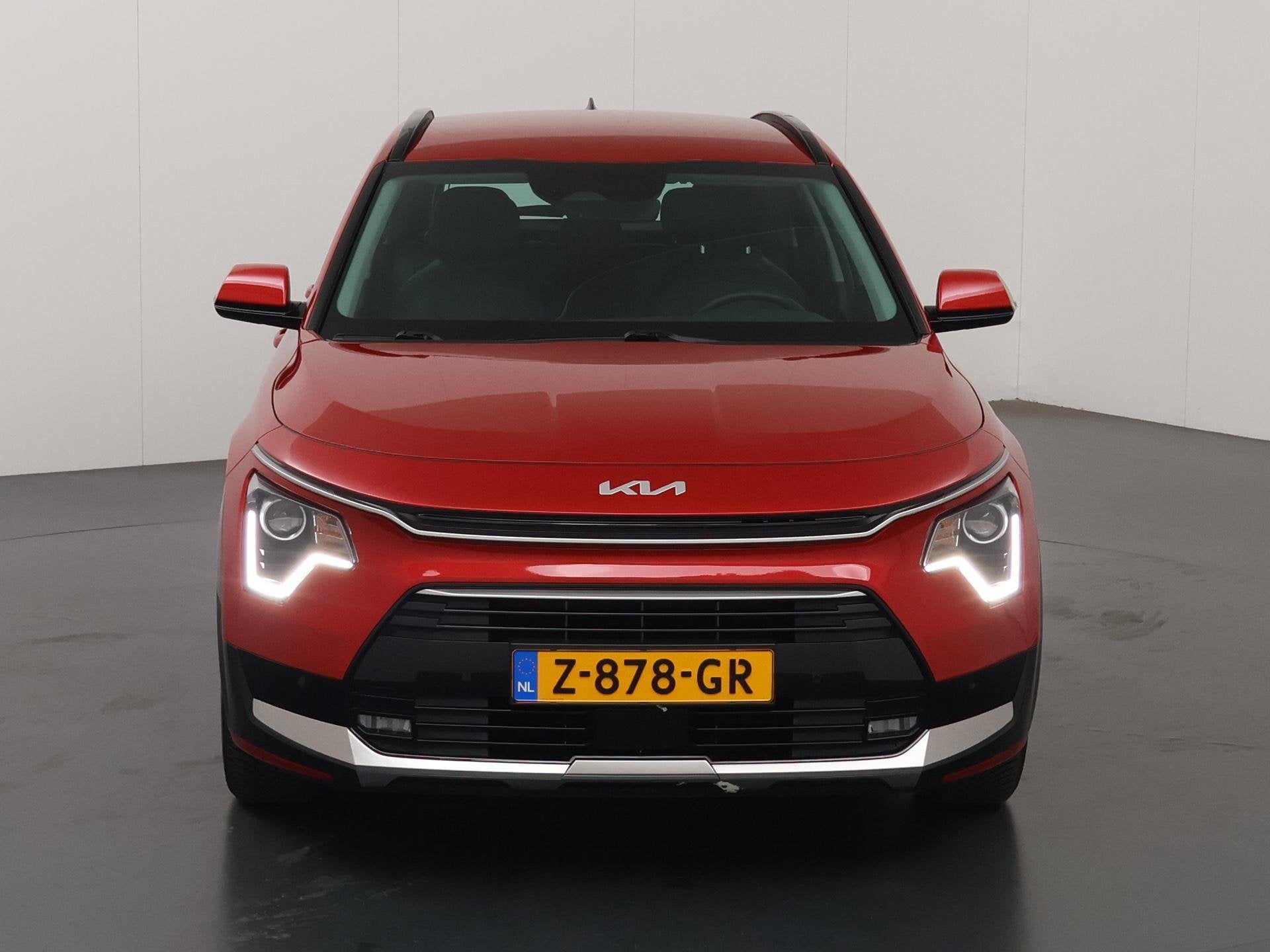 Kia Niro 1.6 GDi Hybrid DynamicLine | Adaptieve Cruise Contr, Auto's, Kia, 1374 kg, Gebruikt, Euro 6, Leder en Stof