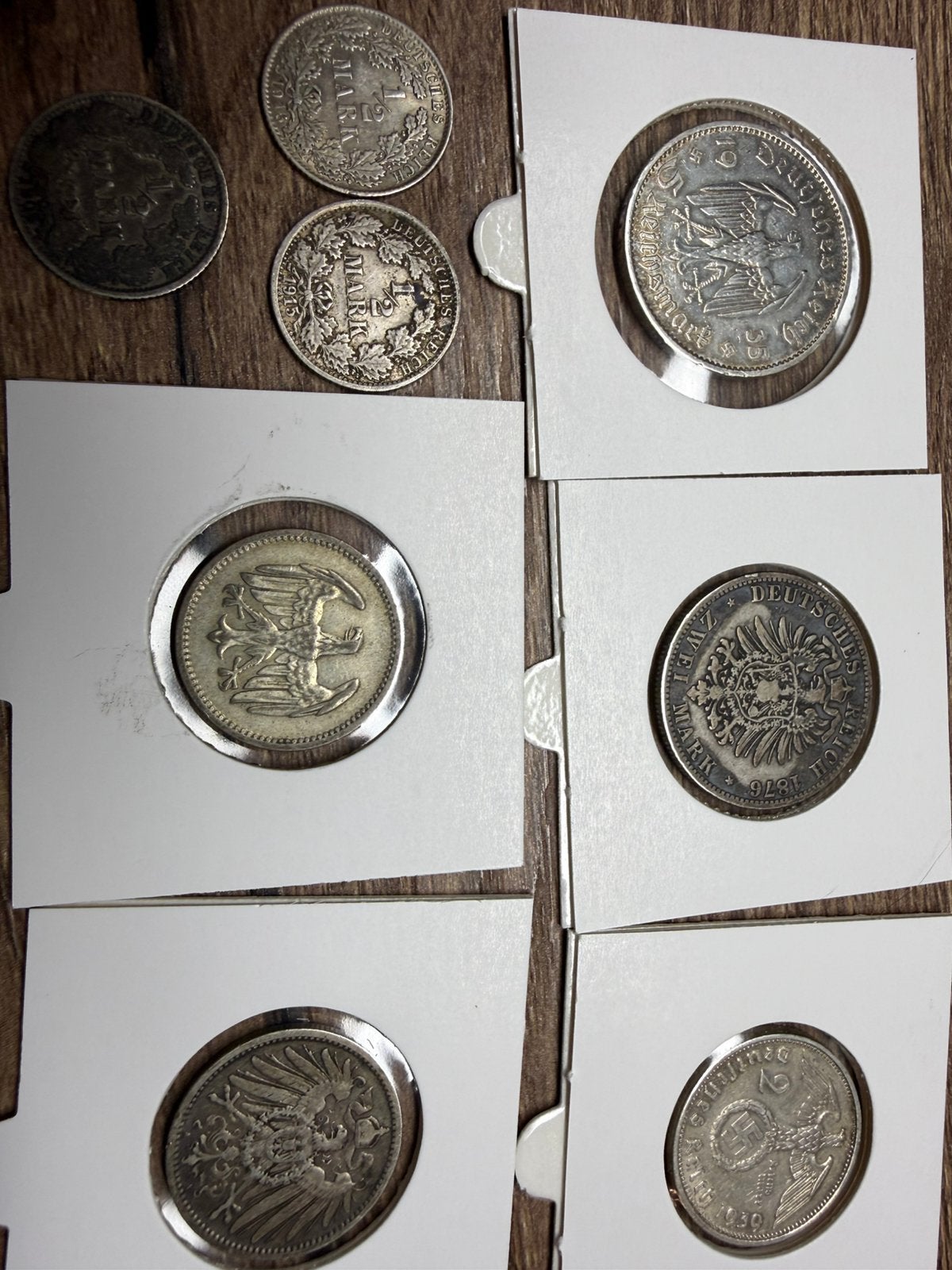 Lot historische zilveren Duitse munten, Ophalen of Verzenden, Buitenland, Munten