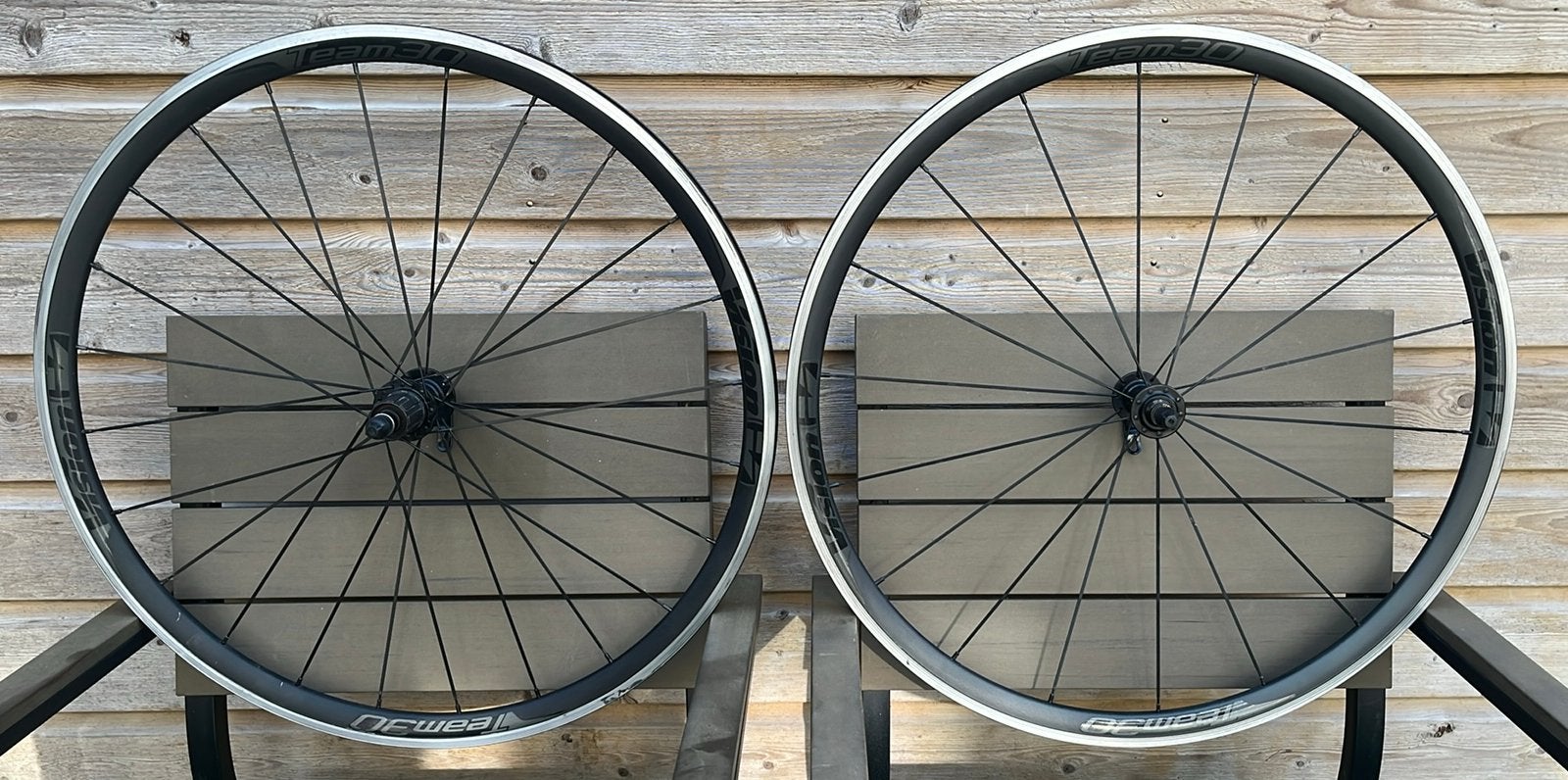 Vision Team 30 Wielset 622x19c, Fietsen en Brommers, Fietsonderdelen, Gebruikt, Wiel, Aluminium, Racefiets, Ophalen
