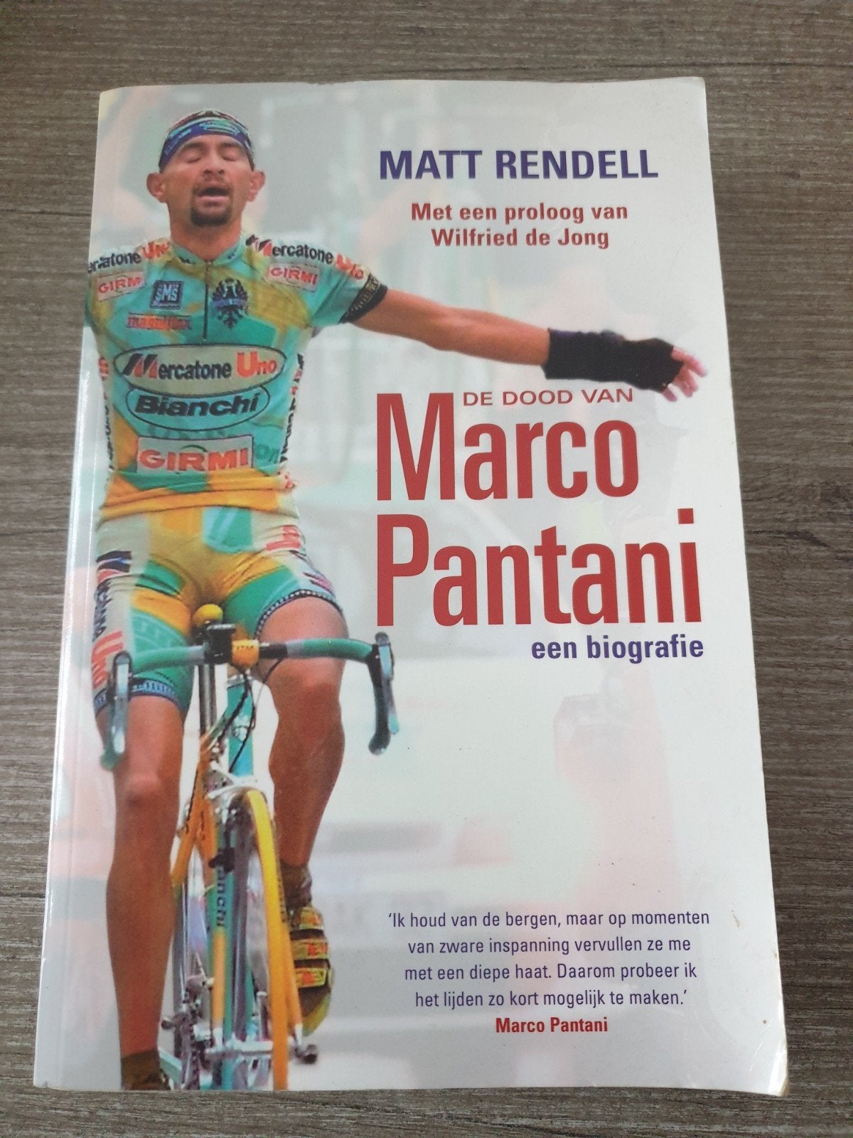 De Dood van Marco Pantani - Een biografie, Boeken, Ophalen of Verzenden, Gelezen, Matt Rendell, Sport