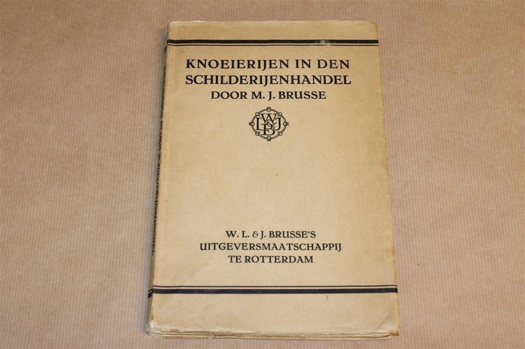 Knoeierijen Schilderijenhandel [1926], Ophalen of Verzenden, Gelezen