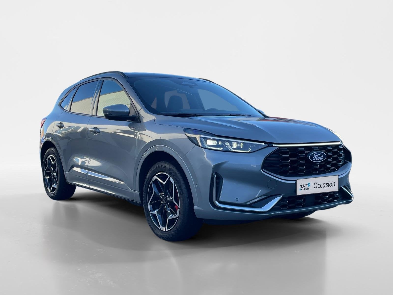 Ford Kuga 2.5 PHEV ST-Line X 243pk automaat | NL auto | Wint, 12 maanden, 14 kWh, Gebruikt, Leder en Stof