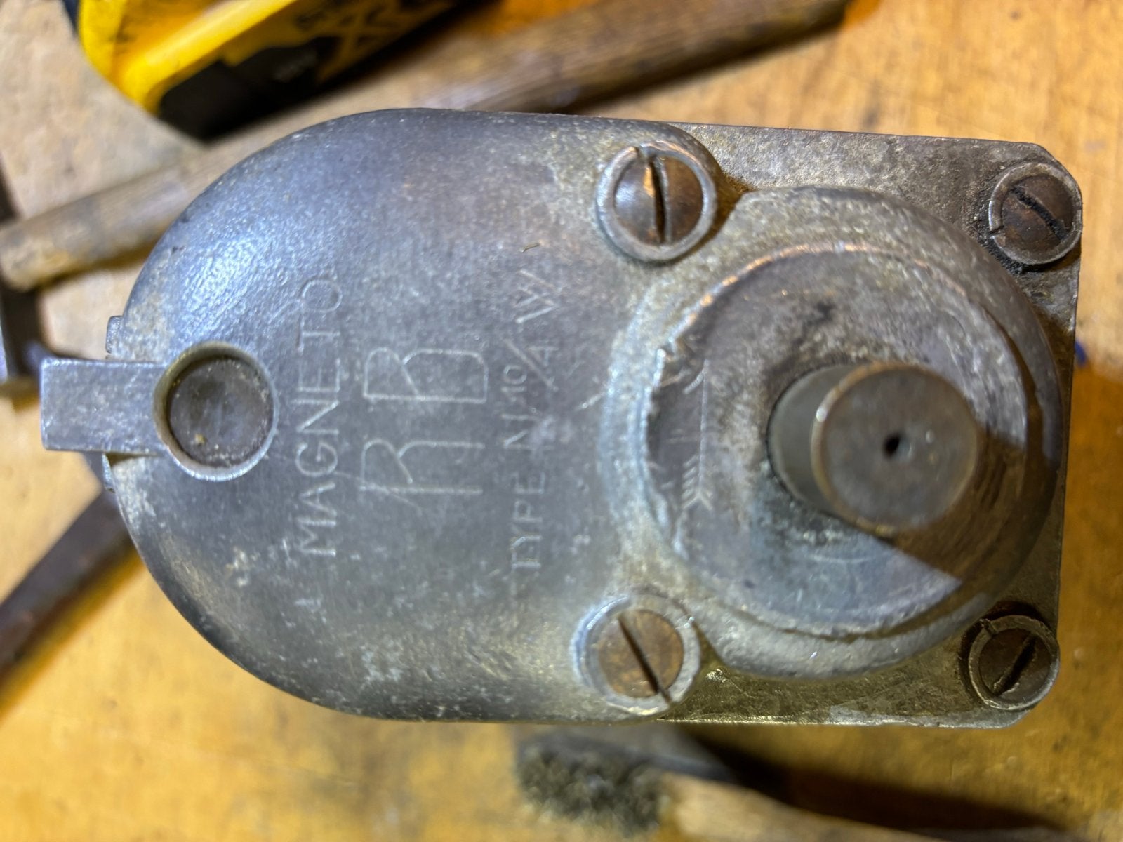 RB Magneetontsteking Type N10/4W - Oldtimer Onderdeel, Ophalen of Verzenden, Gebruikt, Citroën