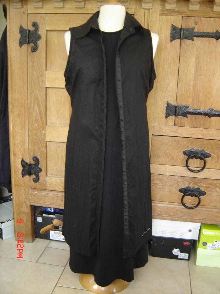 2 delige damesjurk maat 42 zwart, Kleding | Dames, Zwart, Maat 42/44 (L), Ophalen of Verzenden, Zo goed als nieuw