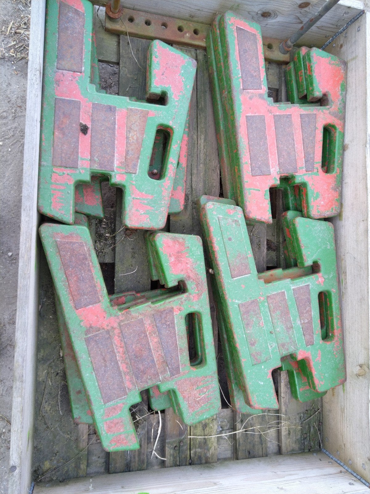 Frontgewicht, Ophalen